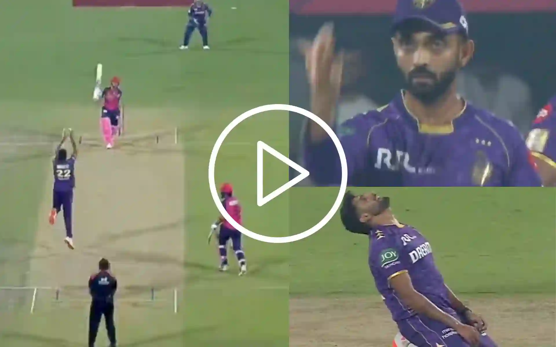 [Watch] Harshit Rana On His Knees As He Drops Yashasvi Jaiswal Off His Own Bowling